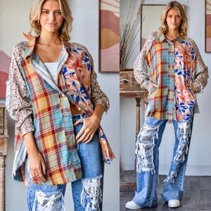 Oli & Hali Patchwork Shirt